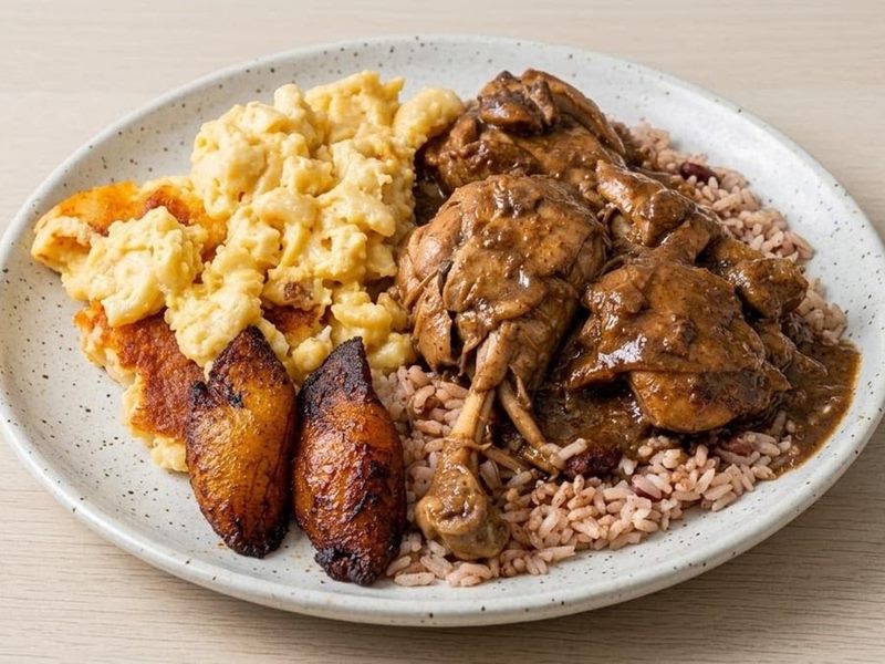 Caribbean Chicken & Fish food